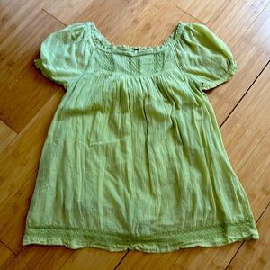 Free People romper with pockets and hidden shorts